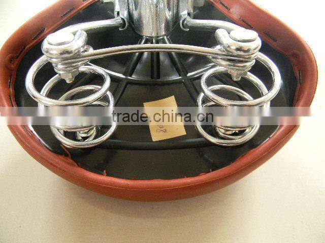leather bicycle saddle for sale with high quality