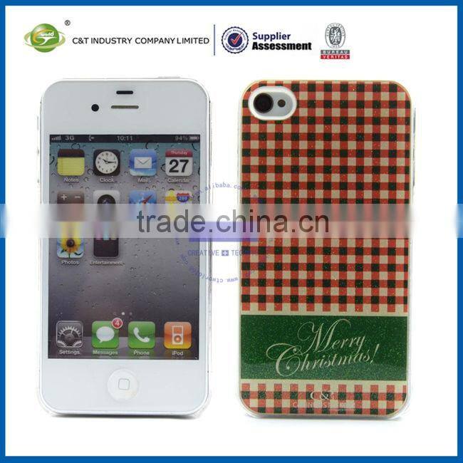 Christmas Snowman Hard Back Case Cover for iPhone5 5g