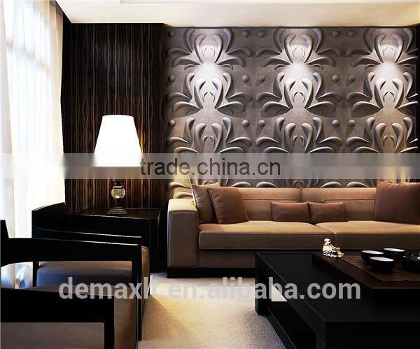 2014 embossed wall boards washable for walls