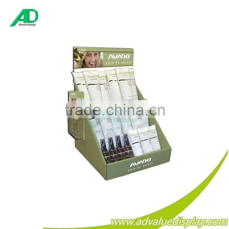 Customized Retail K9+300g CCNB PDQ , Corrugated Cardboard Floor Display Rack