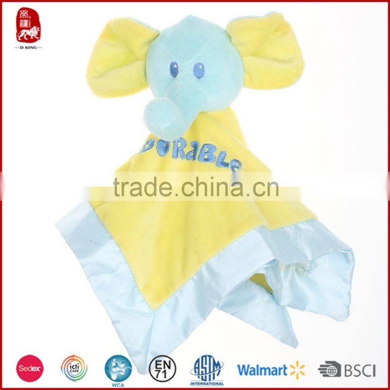 Super soft Plush Velour green frog Baby Comforter