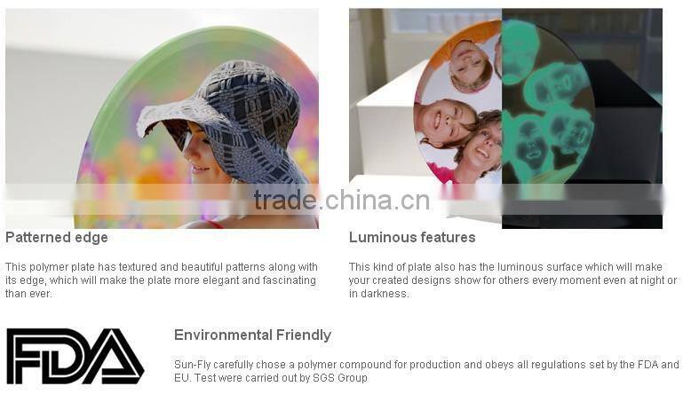 Polymer plate, plastic plate for sublimation, 3D luminous polymer plate, printable plate, Blank sublimation plate