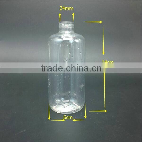 240ml 250ml 300ml 8oz 10oz Screen Printing Surface Handling and PET Plastic Type Sauce plastic bottle