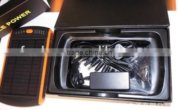 high capacity 23000mAh solar power bank for portable