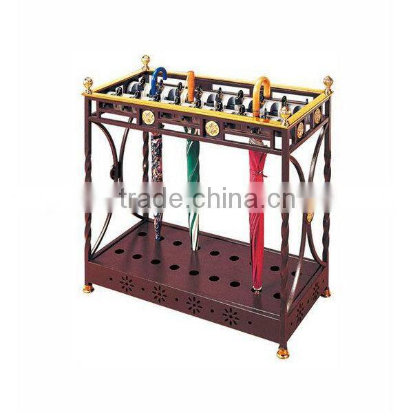 Ladder Design Outdoor Free Standing Umbrella Rack ,Movable Metal Umbrella Display Shelf,Umbrella Stand Holder