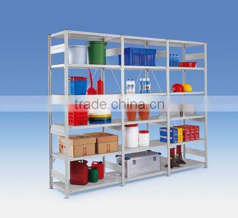 office department sloted angle steel shelf