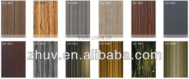 ZHUV Glossy E1 MDF Board For Furniture Doors