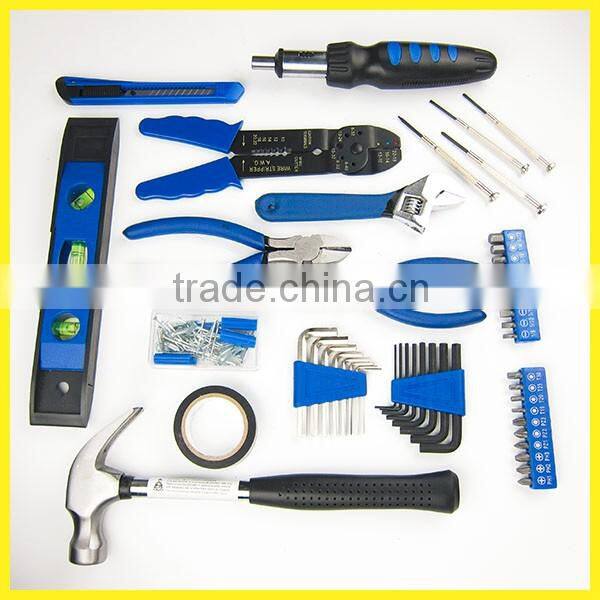 129pcs hand tools of set household repair tools