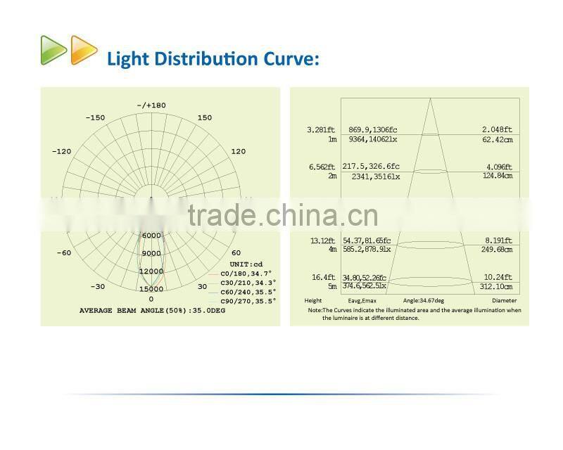 CE ROHS Listed 100W LED High Bay Light