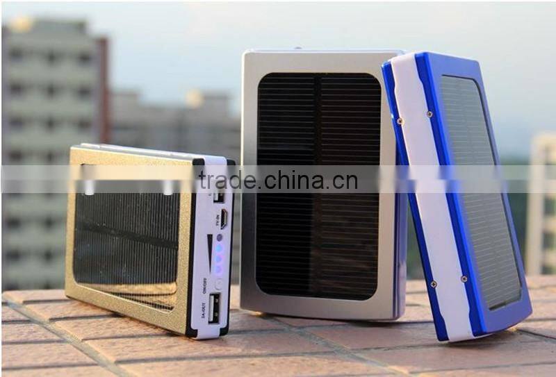 solar charger 10000mah solar power bank case