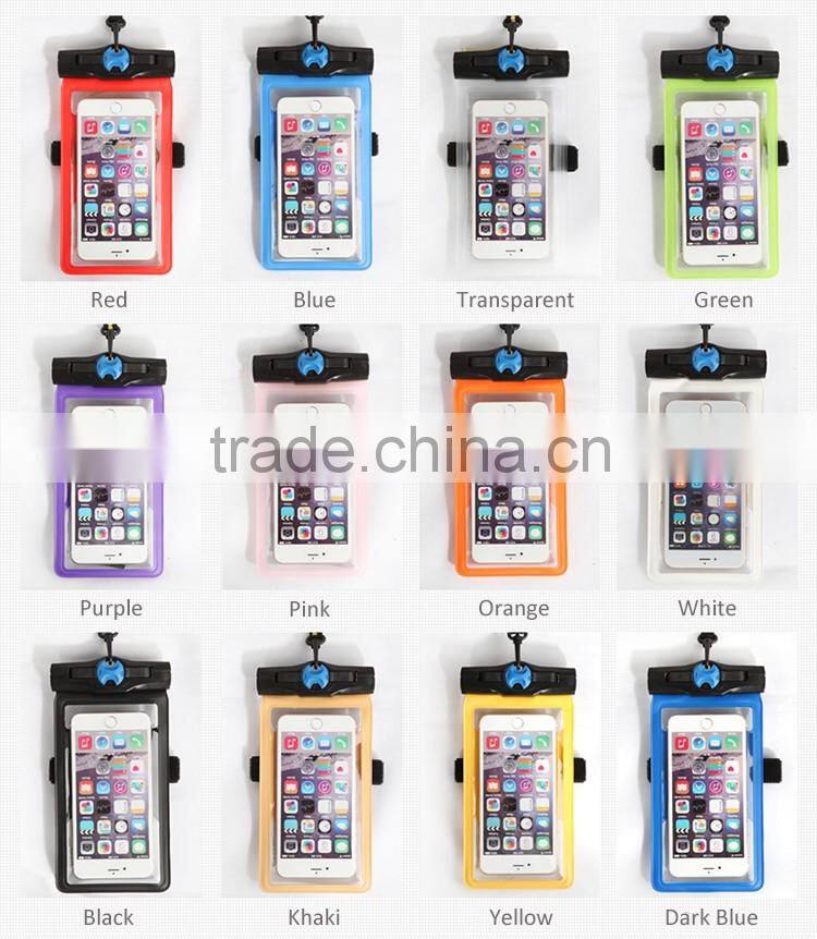 Good Quality PVC Waterproof Cellphone Bag for Swimsuit
