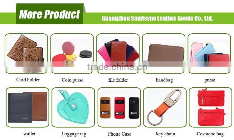 Solid Coffee Circular Cup Mat With Custom Logo, Faux Leather Coasters With Holder 16031