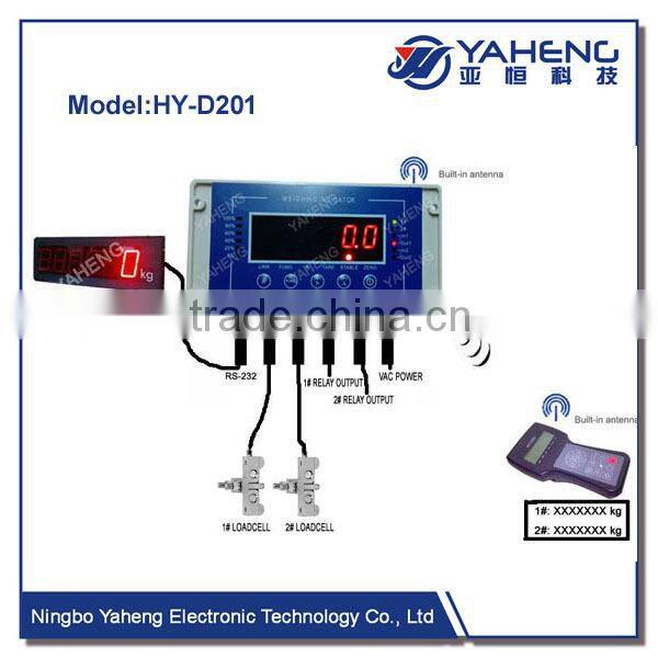 Popular over load protection high quality LCD display hydraulic chassis dynamometer screen wireless crane scale