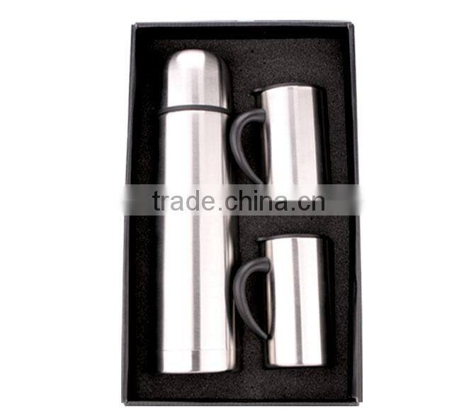 Double Wall Stainless Steel flask gift set