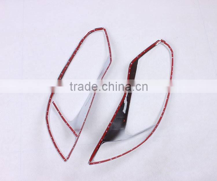 Head Lamp Cover ABS Chrome 2 Pcs For F-oc us 2012 Accessories