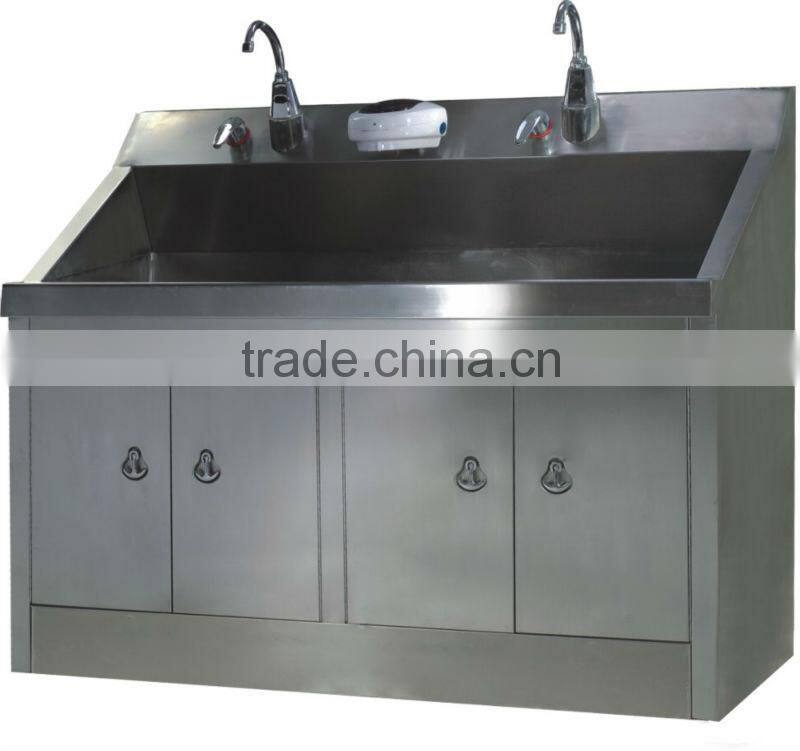 Composite working table with stainless steel surface and bottom G-4