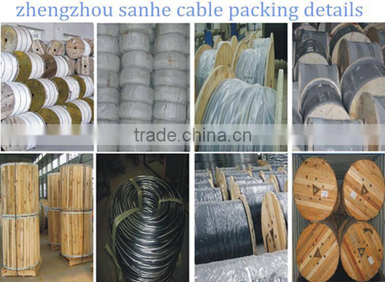 3*6 AWG copper flame retardant concentric cable