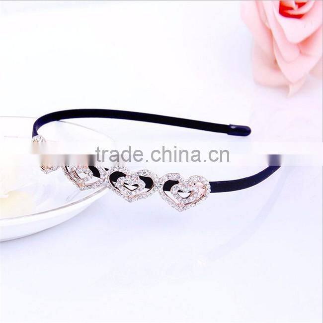 Fashion Korean Pearl Headband, Rhinestone Headband For Ladies