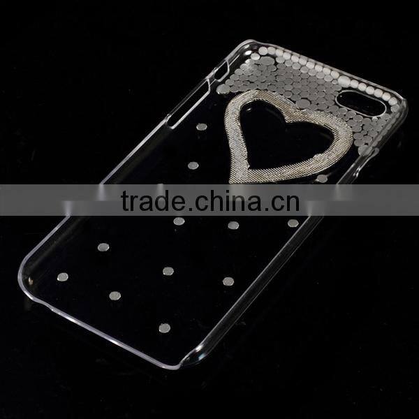 Handmade crystal bling bling rhinestone case for iphone 6