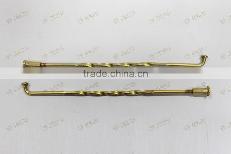 China factory wholesale colorful stainless steel motorcycle wheel spokes