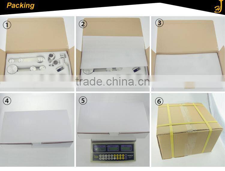 high quality quick and easy mounting plate cirle type sliding glass door roller