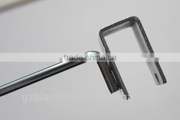 Supermarket Metal Display Hook,Single Prong Hook and Bar