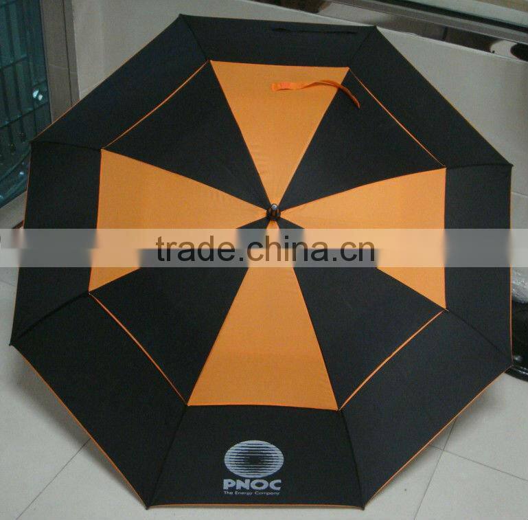 Double Layers mens strong High Quality Golf Umbrella