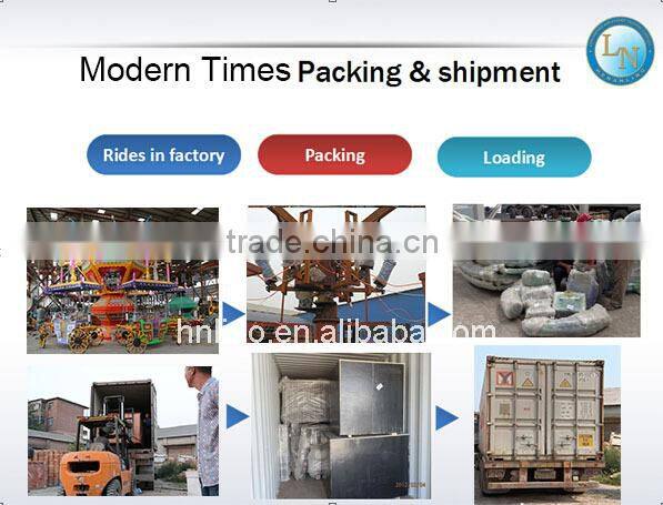 New design amusement rides! Lino outdoor rotary poark rides modern times rides for sale