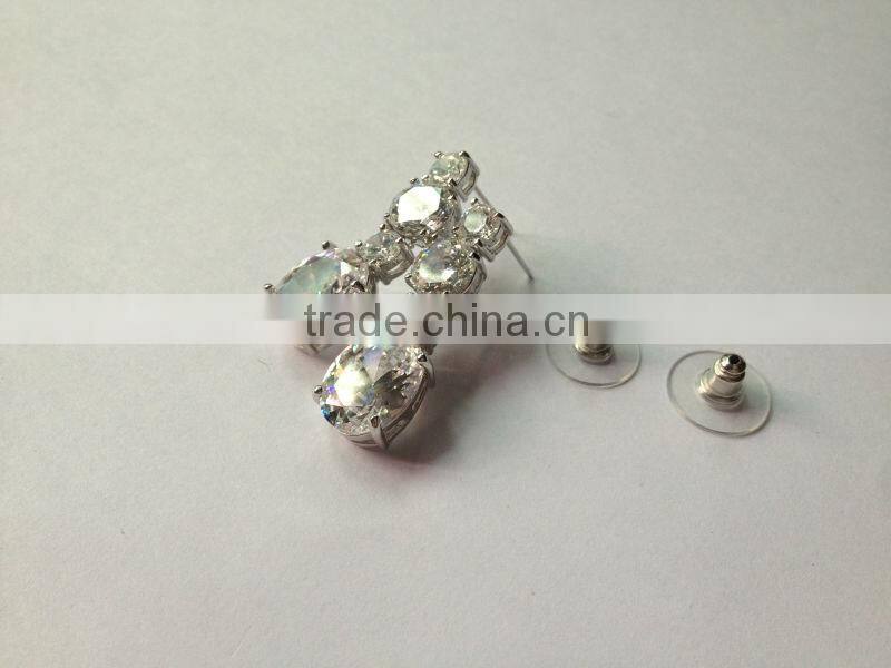 AAA CZ stone luxurious wedding sets Bridal jewelry sets