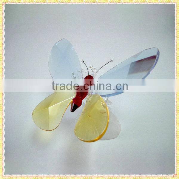 Elegant Engraving Colors Crystal Owl For Holiday Cooperation Gifts