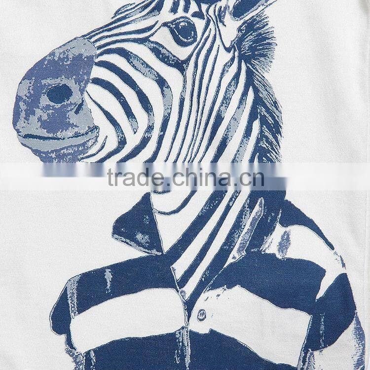 wholesale kids custom printed polo shirt of printed cute animal
