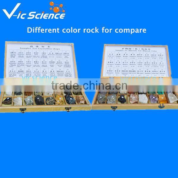 15 kinds of mineral specimens stone Packed Set