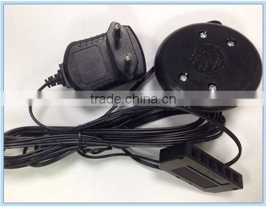 New !!! OEM/ODM 12v 0.5 A EU power supply with LED mini 6-way distributor and foot switch