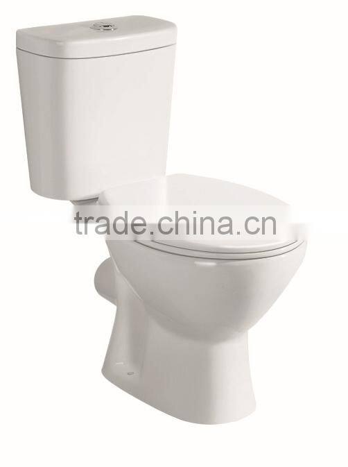 Washdown ceramic two piece bathroom toilet sanitaryware two piece toilet DT6008