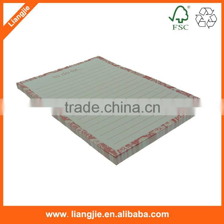 Memo notepad Car printed memo pad