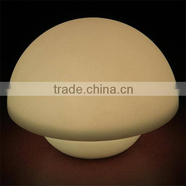 16 color change rechargeable mushroom shape led table lamps table lamp