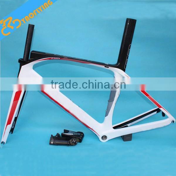 Free Shipping 2015 Newest multi-color carbon fiber road bike frame chinese bicycle frame road carbon frame size XS/S/M/L/XL
