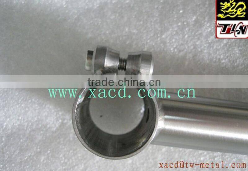 Custom XACD titanium bicycle stem make titanium bike parts fit for road bike/mtb bike/track bike titanium XACD stem
