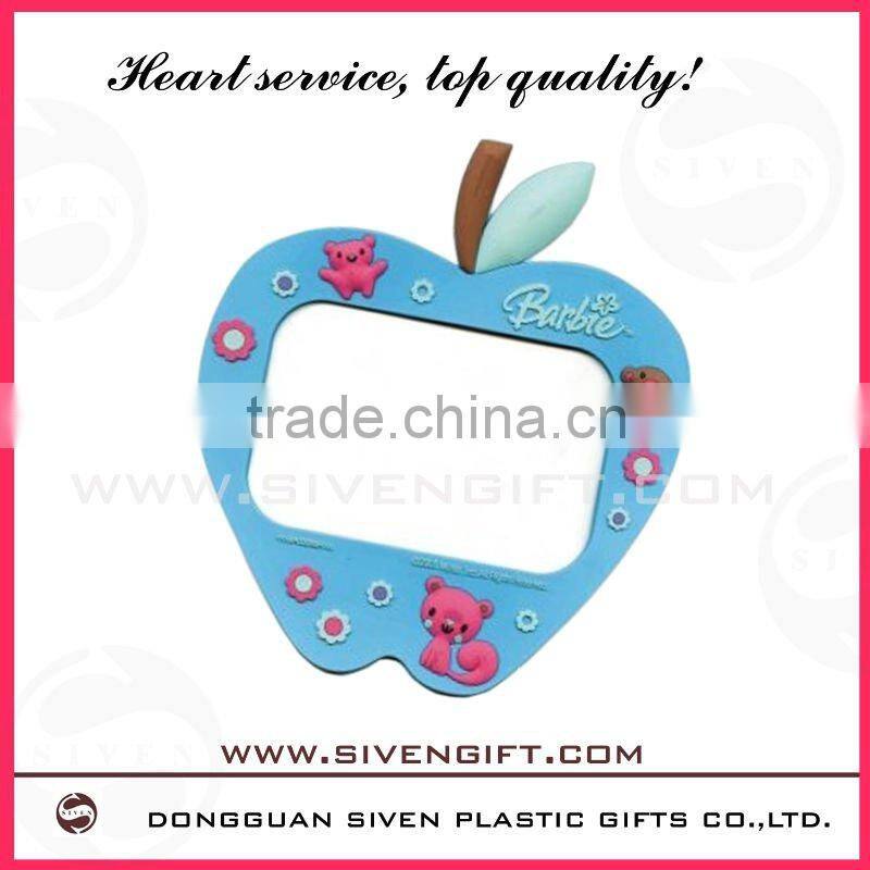 cartoon lion design soft pvc photo frame