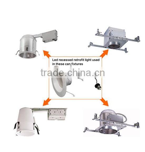 residential AIRTIGHT housing 6 inch IC airtight led pot light