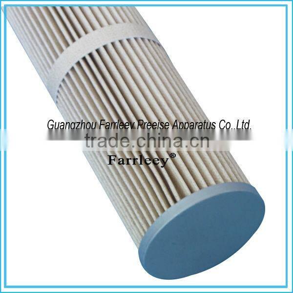 Farrleey Metal Top Polyester Pleated Filter Cartridge