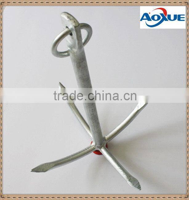 Galvanized steel marine equipment ship anchor, boat anchors