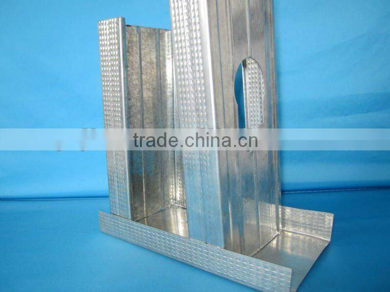 galvanized Accessory stud track ceiling wall partition