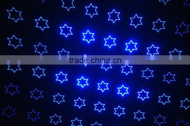 (L8650B)Blue Animation Twinkling Laser Light/Laser Dance Lighting