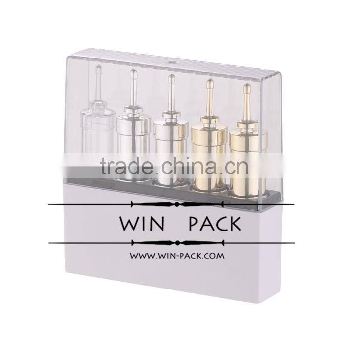 1/2/4/5/7ml injection bottle for eye ,skin care eye bottle,glass essential oil bottle for lady