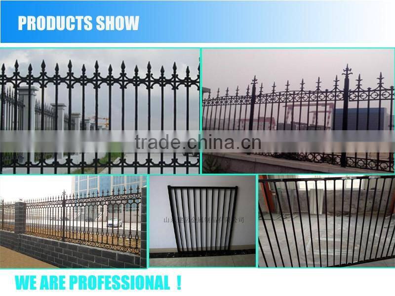 jianyue cheap wrought iron fences/cast iron fences panels customed/cast iron fences popular