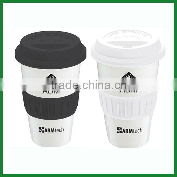 Maufacturer double wall ceramic mug