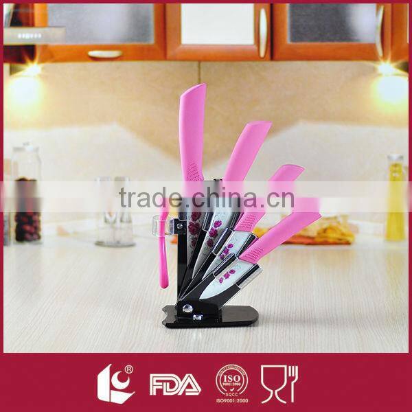 6pcs Complete Kitchen Ceramic Knife Set Kitchen