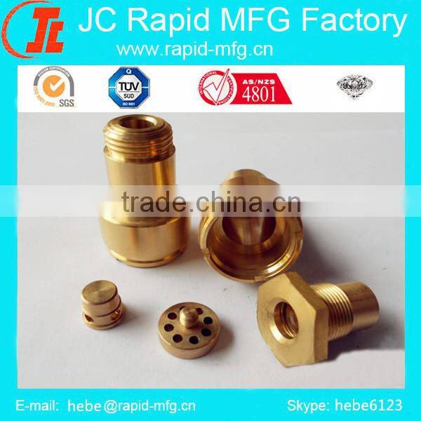 Shenzhen JC precision CNC turning milling brass product small batch