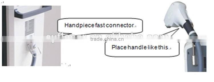 808nm diode laser hair removal beauty salon equipment machine / laser rust remove 808nm diode laser